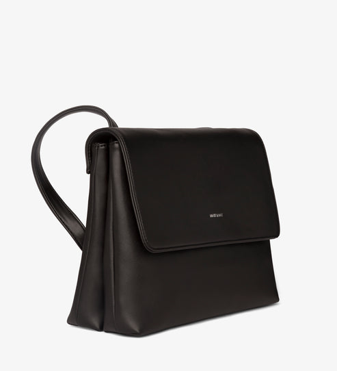 WAPI Vegan Crossbody Bag - Loom | Color: Black - variant::blacks