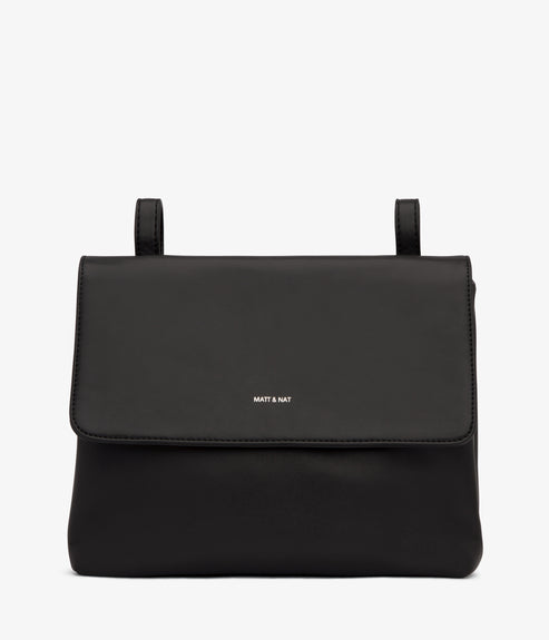 WAPI Vegan Crossbody Bag - Loom | Color: Black - variant::blacks