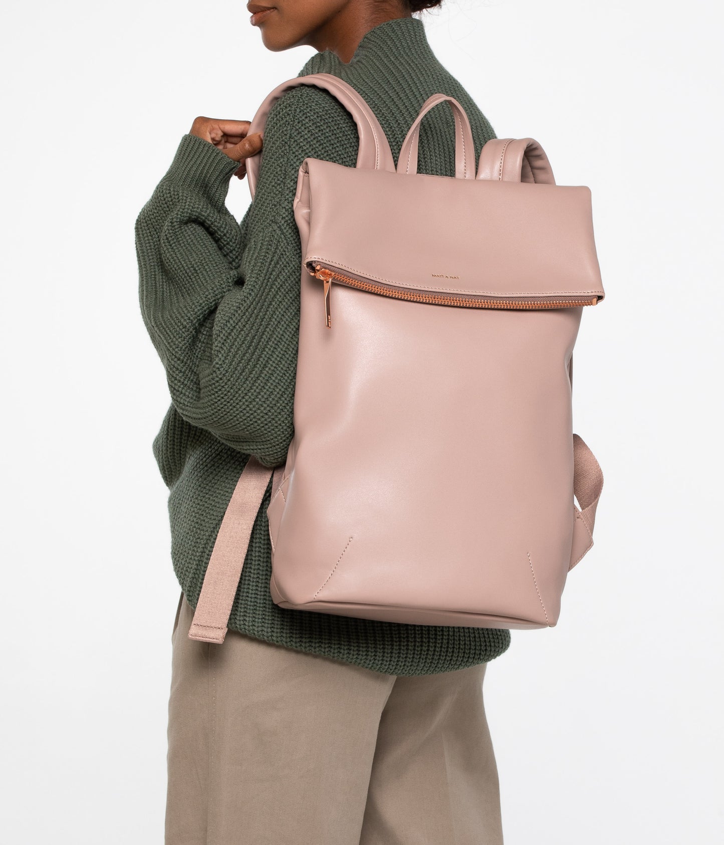 COLTON Vegan Backpack - Loom | Color: Pink - variant::chalet