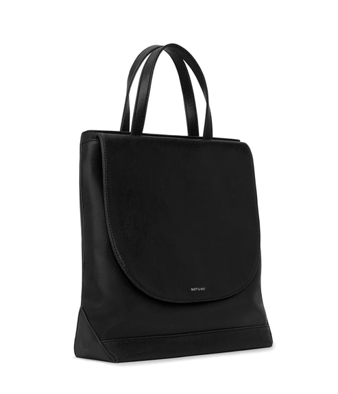 AARON Vegan Backpack - Vintage | Color: Black - variant::black