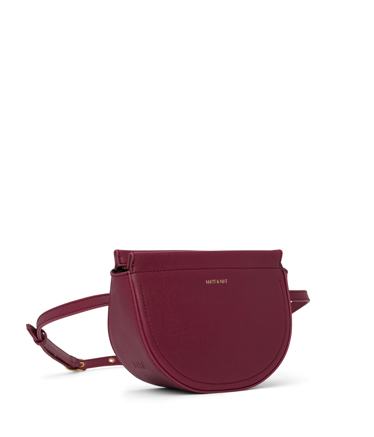 ABBOT Vegan Belt Bag - Vintage | Color: Purple - variant::garnet