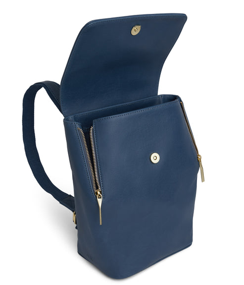 FABI Mini Vegan Backpack - Vintage | Color: Blue - variant::cosmo