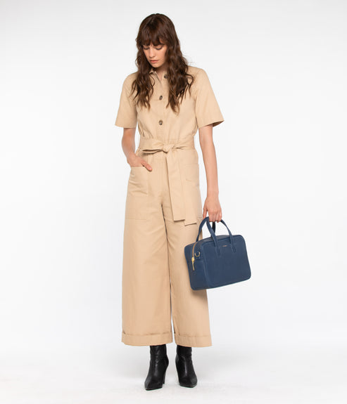 KENSI Vegan Satchel - Vintage | Color: Blue - variant::cosmo