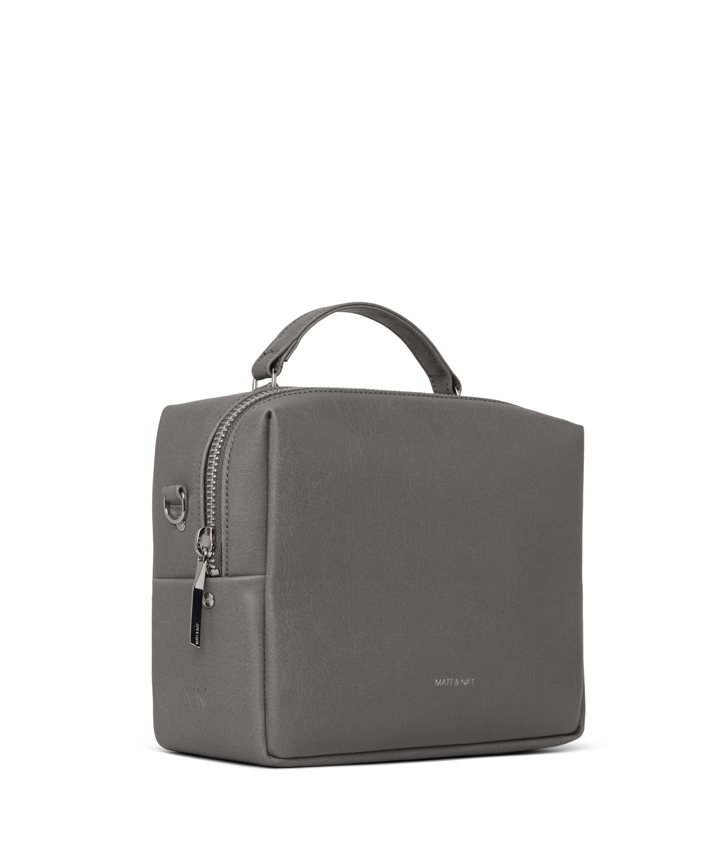 LIV Vegan Crossbody Bag - Vintage | Color: Grey - variant::shadow