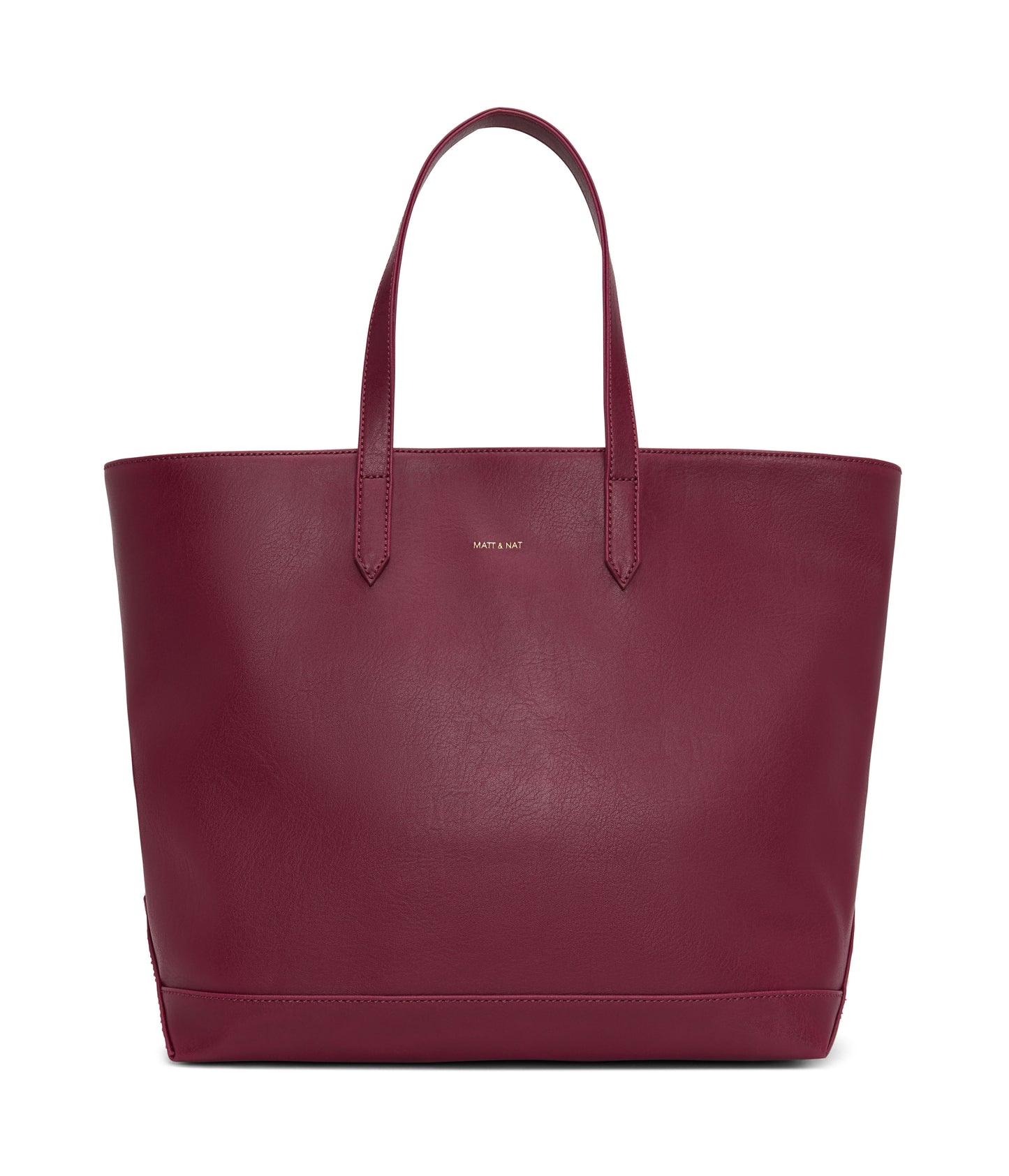 SCHLEPP Vegan Tote Bag - Vintage | Color: Purple - variant::garnet