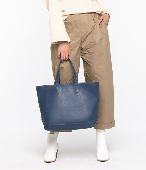 SCHLEPP Vegan Tote Bag - Vintage | Color: Purple - variant::garnet