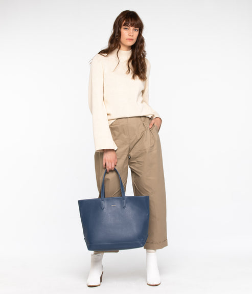 SCHLEPP Vegan Tote Bag - Vintage | Color: Grey - variant::shadow