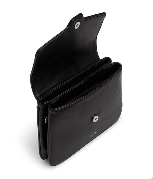 ITO Vegan Crossbody Bag - Loom | Color: Black - variant::black