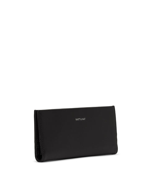 LAF Vegan Long Wallet - Loom | Color: Black - variant::blacks