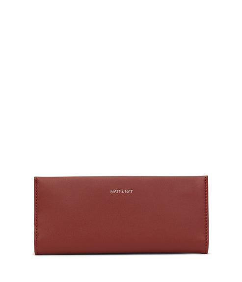 LAF Vegan Long Wallet - Loom | Color: Red - variant::gala