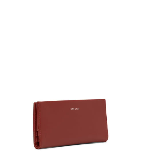 LAF Vegan Long Wallet - Loom | Color: Red - variant::gala