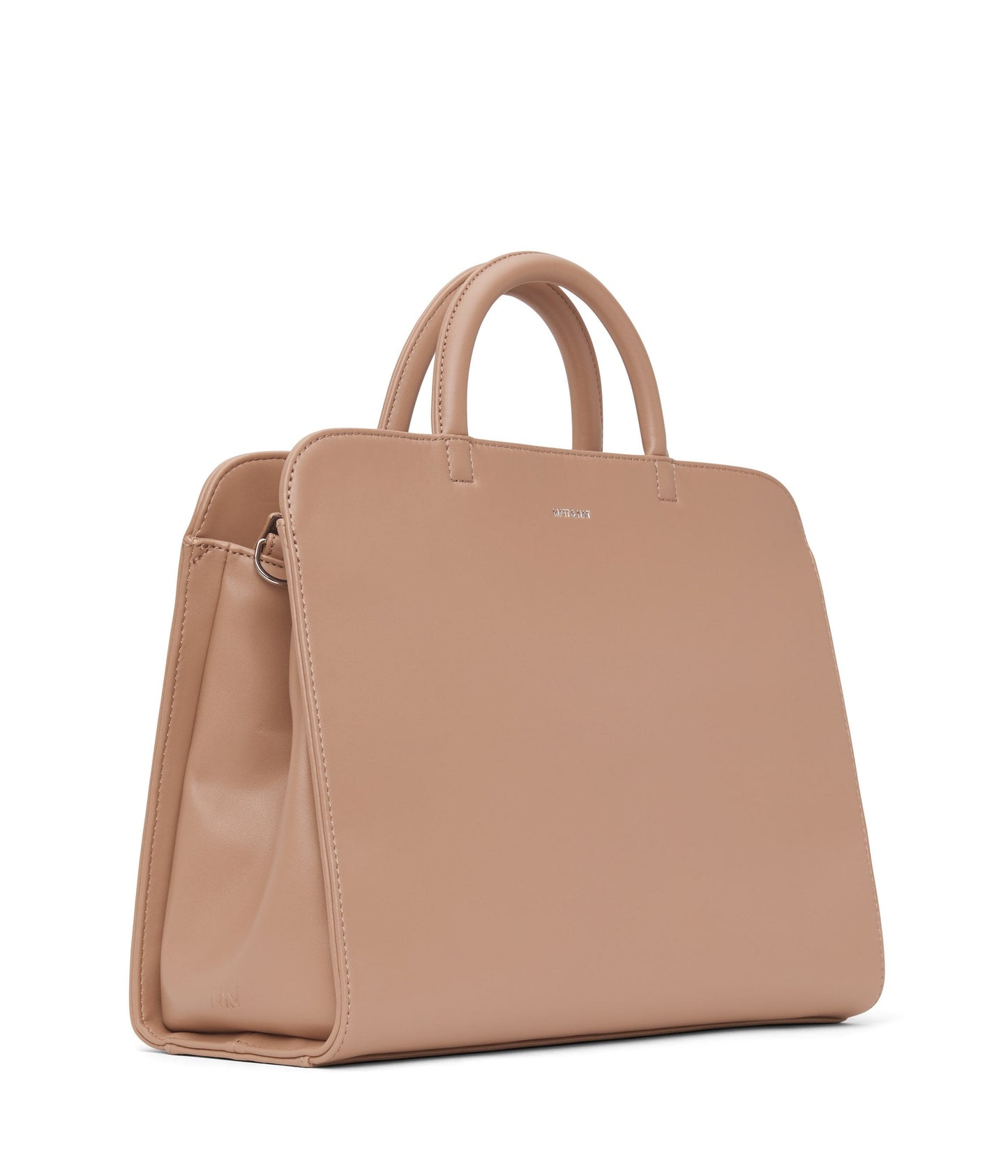 TIA Vegan Satchel - Loom | Color: Tan - variant::cafe