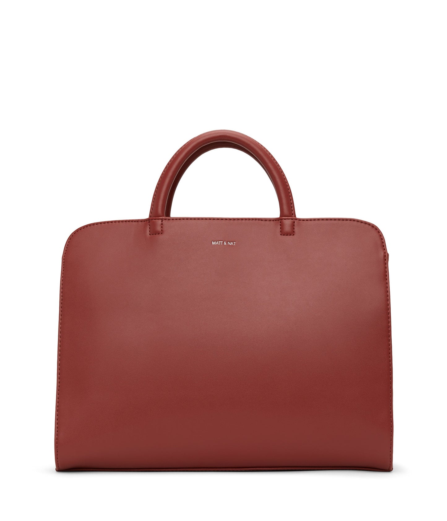 TIA Vegan Satchel - Loom | Color: Red - variant::gala