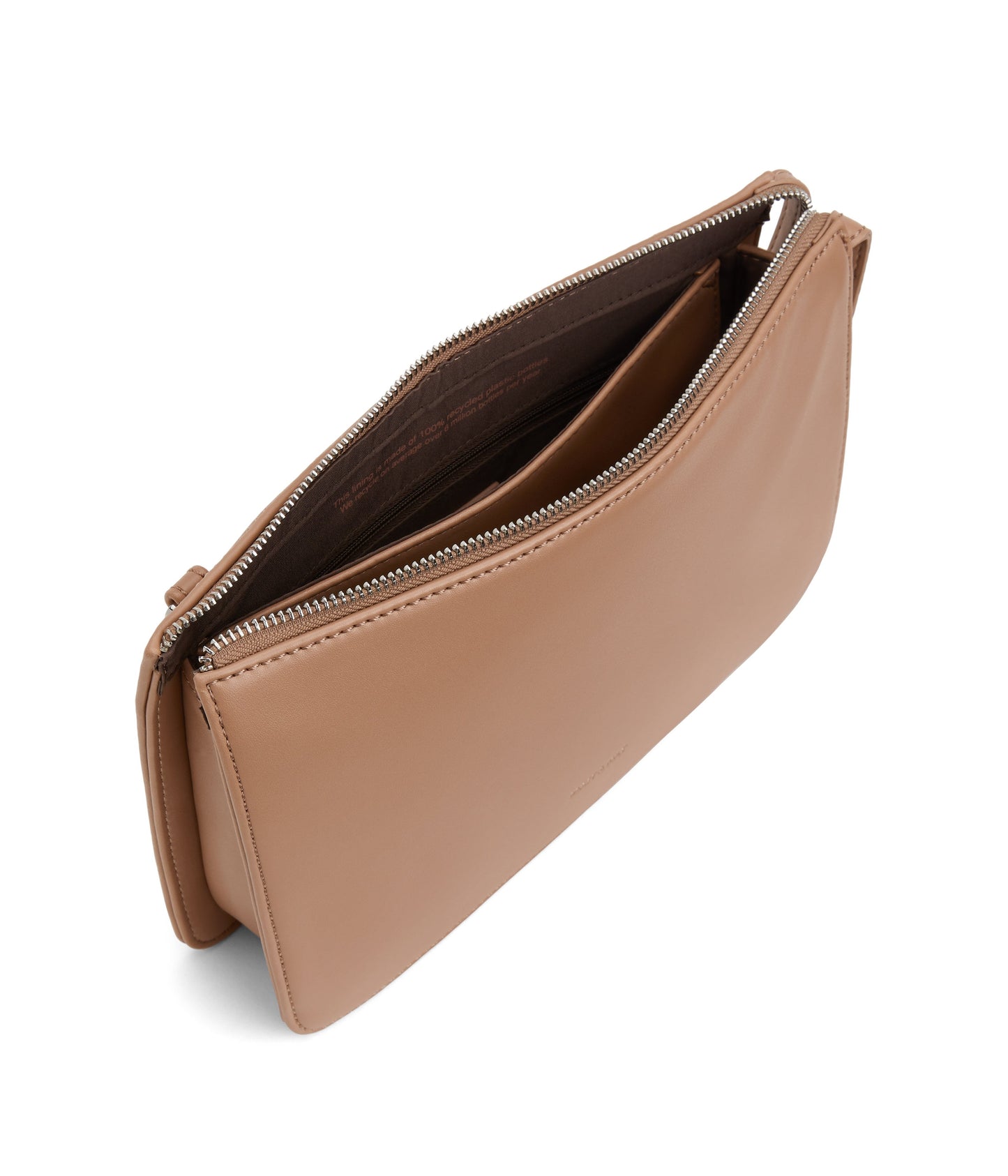 TORI Vegan Crossbody Bag - Loom | Color: Tan - variant::cafe