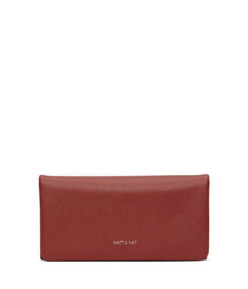 VERSO Vegan Wallet - Loom | Color: Red - variant::gala