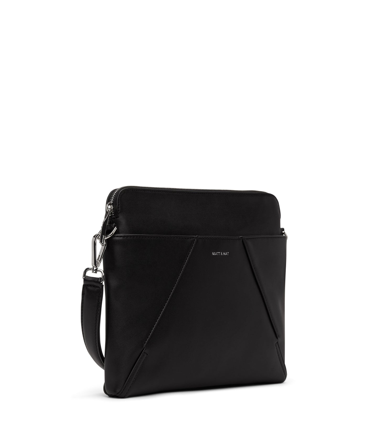 WHILEM Vegan Hobo Bag - Loom | Color: Black - variant::blacks