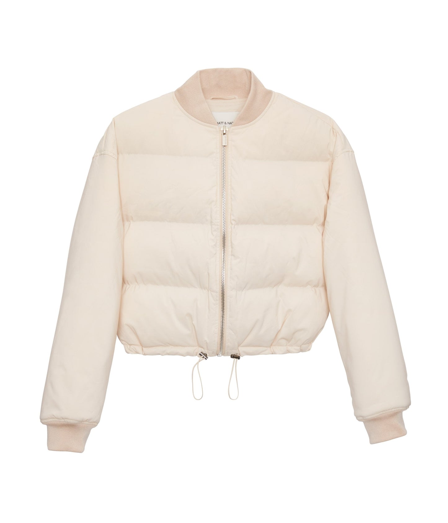 KENYA Vegan Bomber Jacket | Color: Off White - variant::off-white