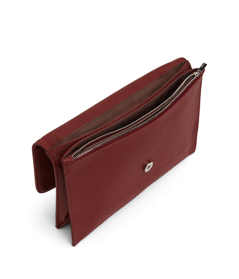 SIRA Vegan Crossbody Bag - Purity | Color: Red - variant::beet