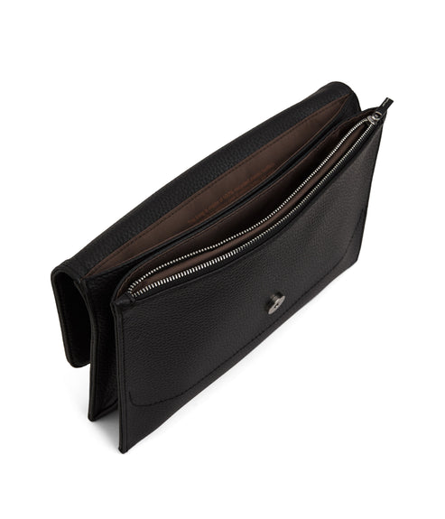 SIRA Vegan Crossbody Bag - Purity | Color: Black - variant::black