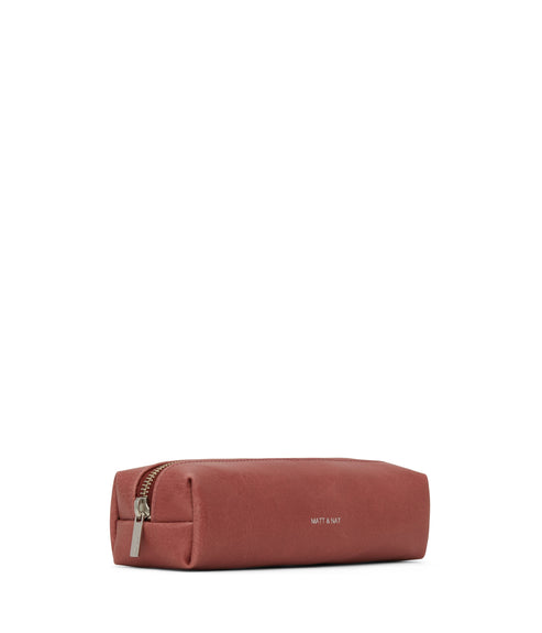 TECKEL Vegan Pencil Case - Vintage | Color: Pink - variant::heirloom