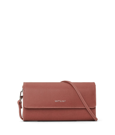 DREWMED Vegan Crossbody Bag - Vintage | Color: Pink - variant::heirloom