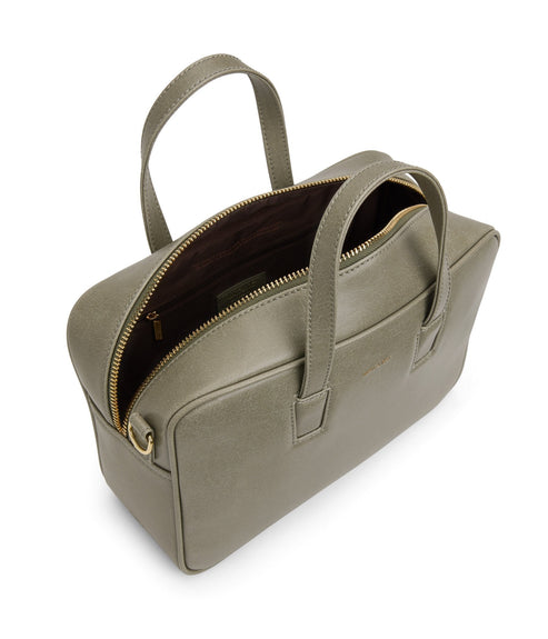 KENSI Vegan Satchel - Vintage | Color: Green - variant::sage