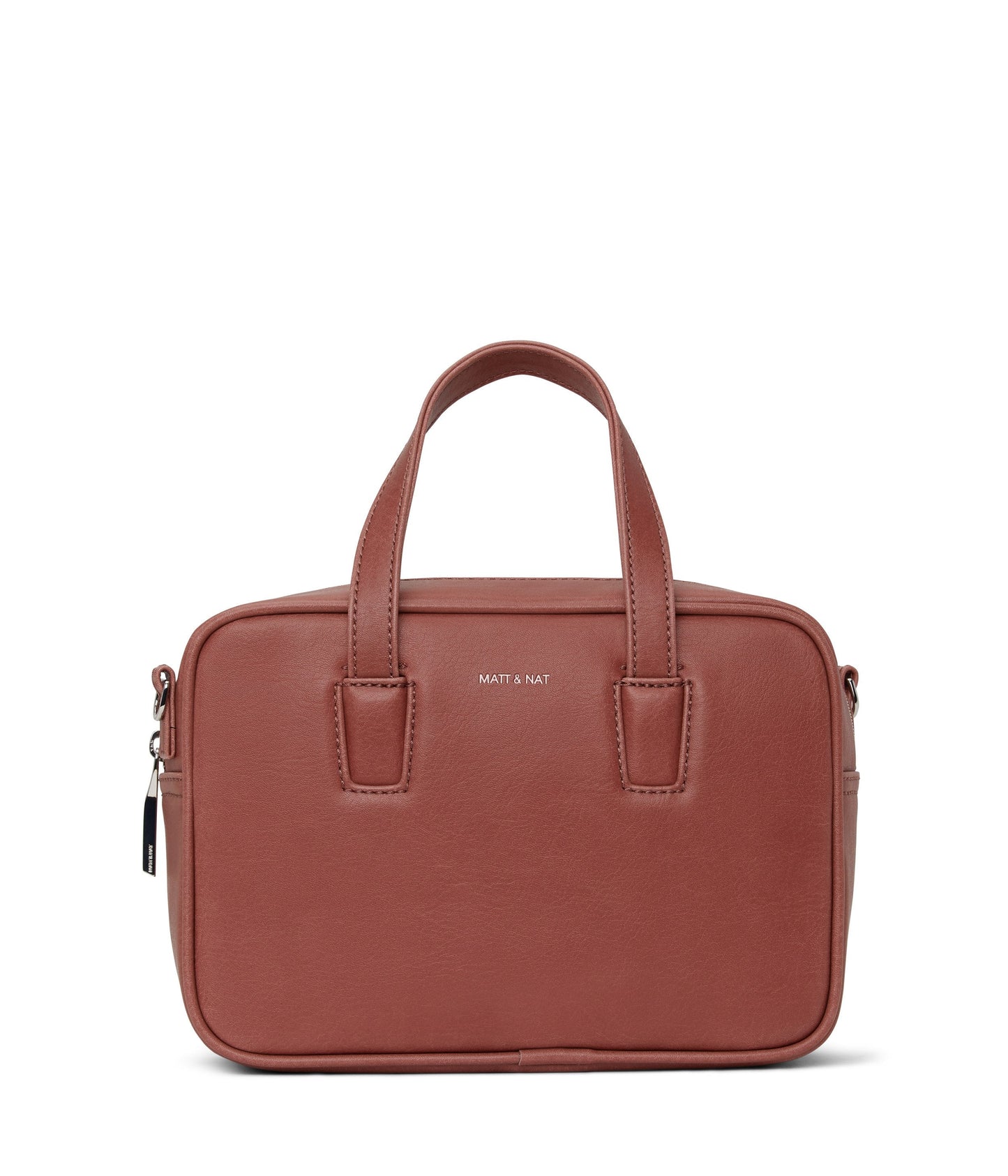 KENSISM Small Vegan Satchel - Vintage | Color: Pink - variant::heirloom