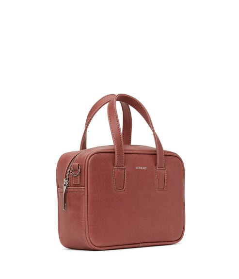 KENSISM Small Vegan Satchel - Vintage | Color: Pink - variant::heirloom