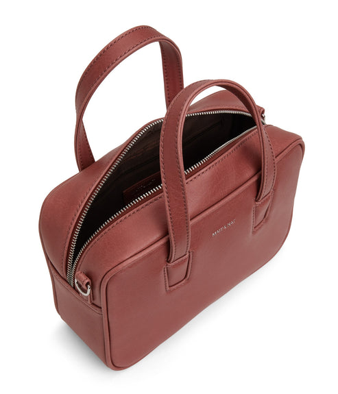 KENSISM Small Vegan Satchel - Vintage | Color: Pink - variant::heirloom