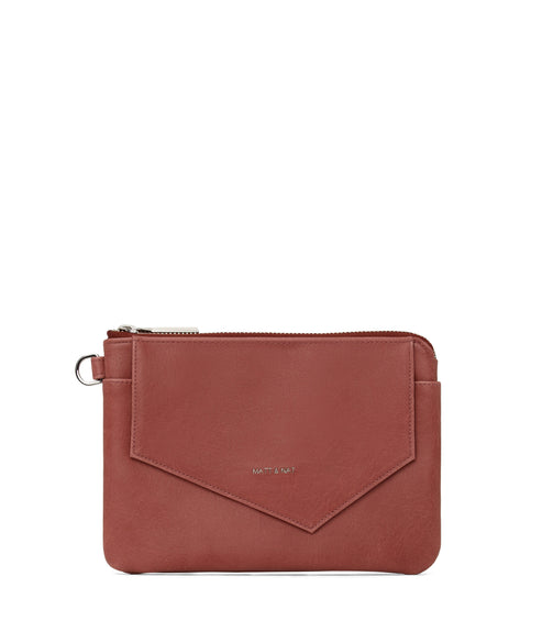 NIA Vegan Wristlet Wallet - Vintage | Color: Pink - variant::heirloom