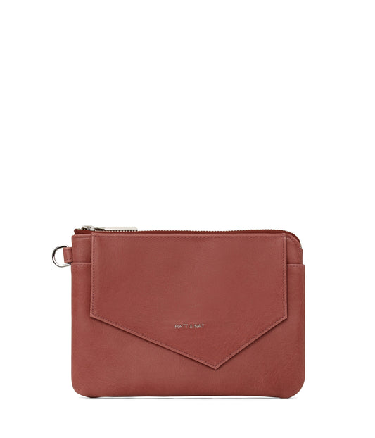 NIA Vegan Wristlet Wallet - Vintage | Color: Pink - variant::heirloom