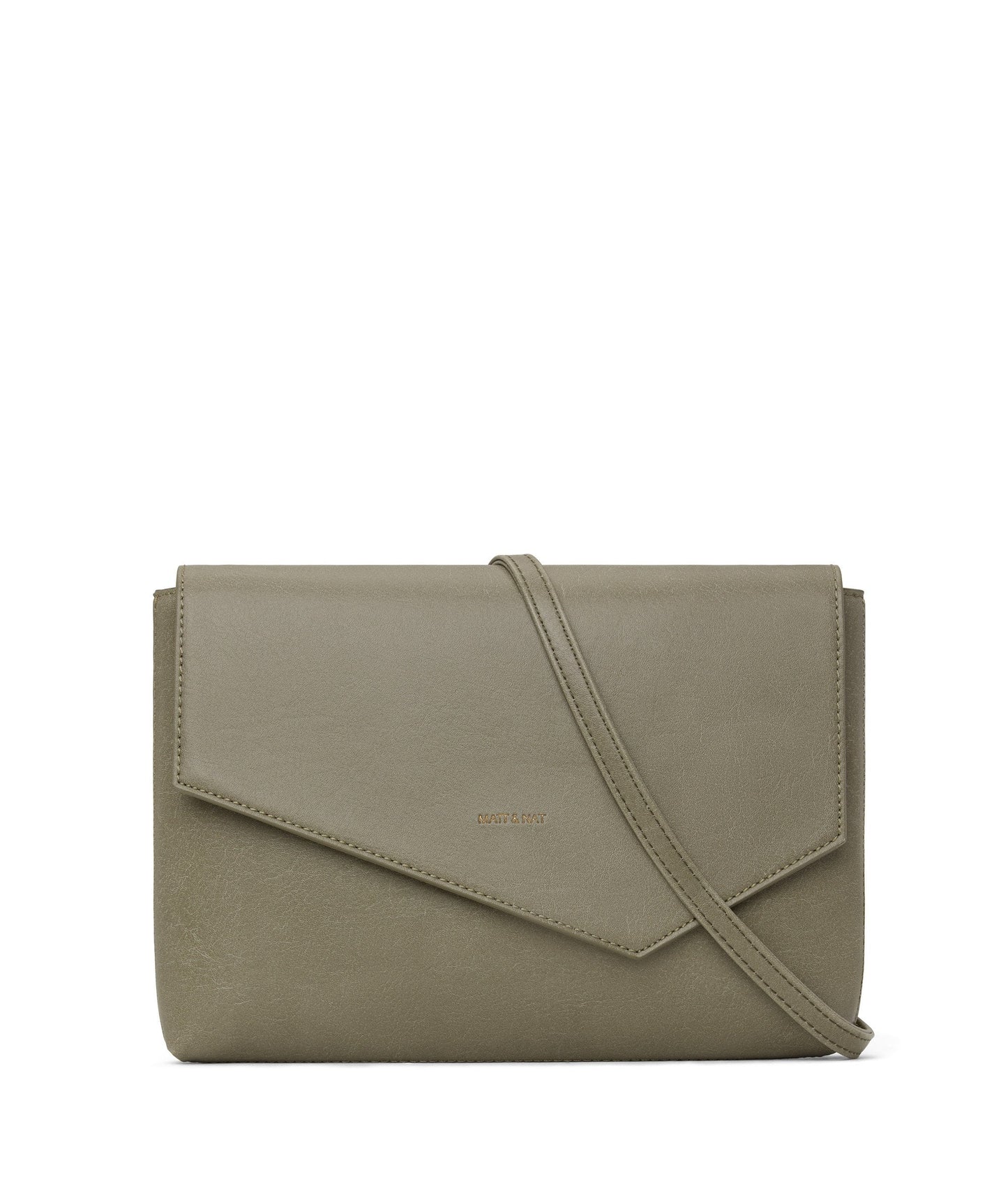 RIYA Vegan Clutch - Vintage | Color: Green - variant::sage