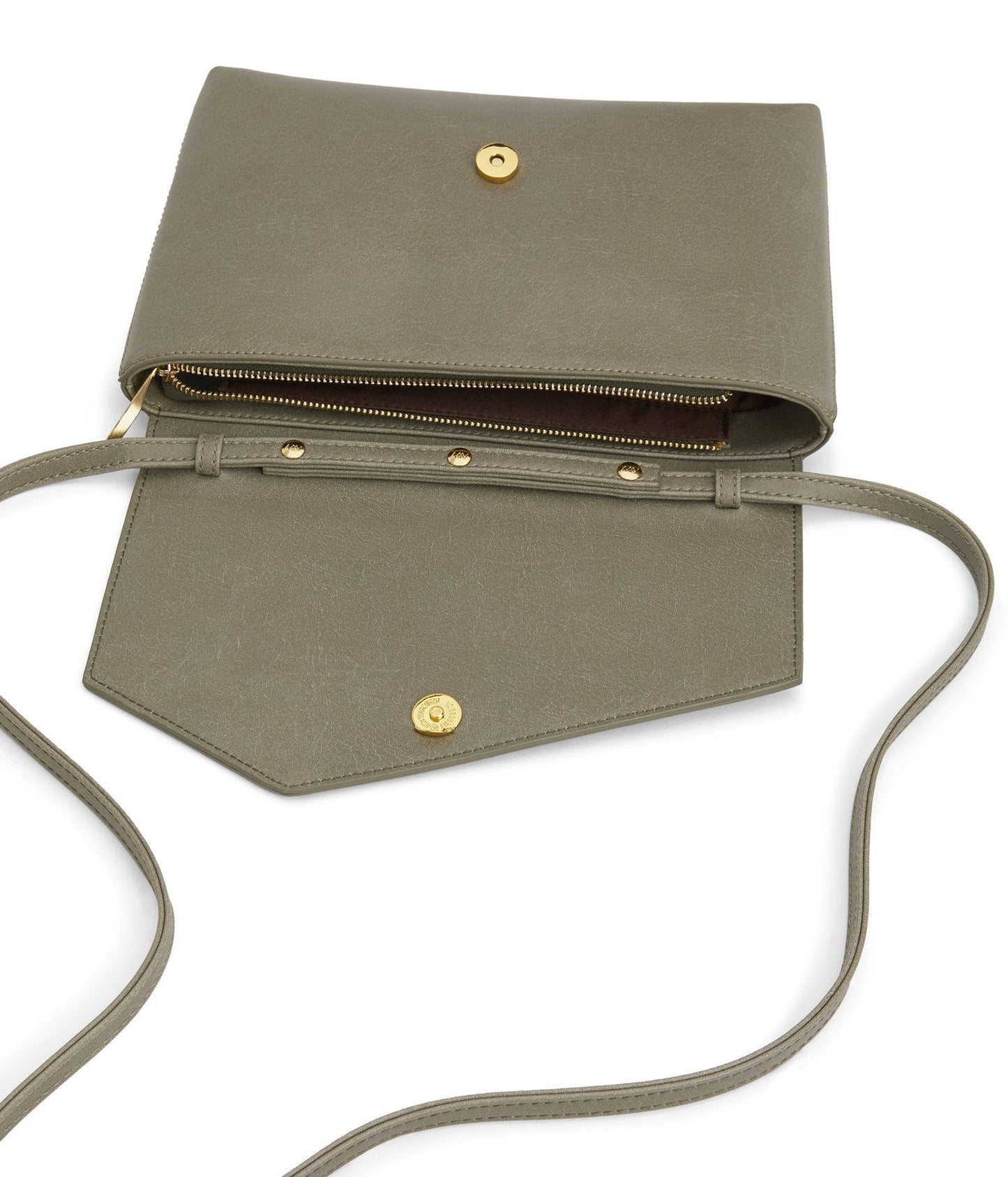 RIYA Vegan Clutch - Vintage | Color: Green - variant::sage