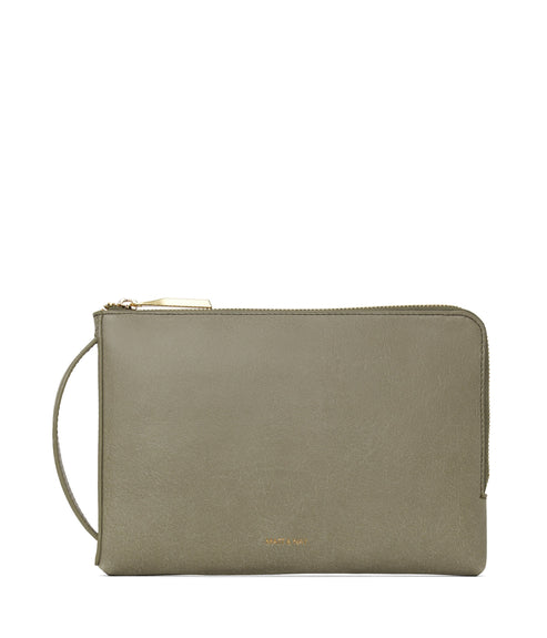 SEVALG Large Vegan Travel Wallet - Vintage | Color: Green - variant::sage