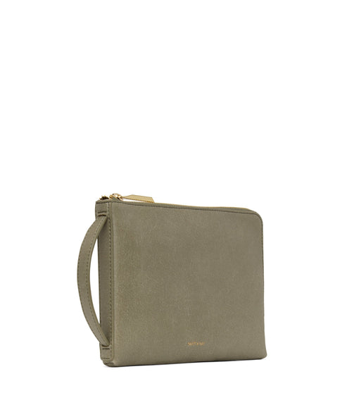 SEVALG Large Vegan Travel Wallet - Vintage | Color: Green - variant::sage
