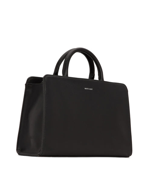 VON Vegan Satchel - Vintage | Color: Black - variant::black