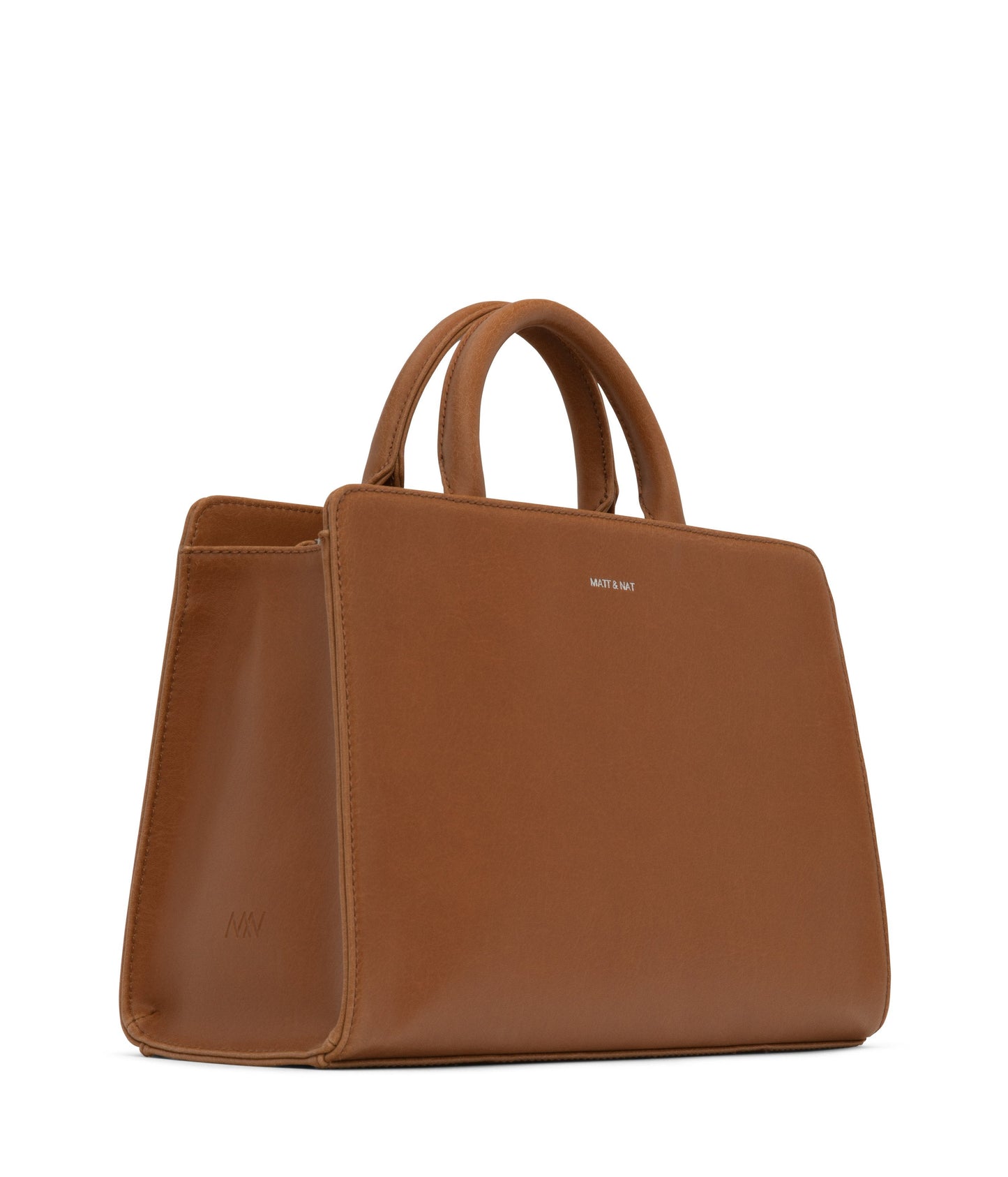 VON Vegan Satchel - Vintage | Color: Brown - variant::chili
