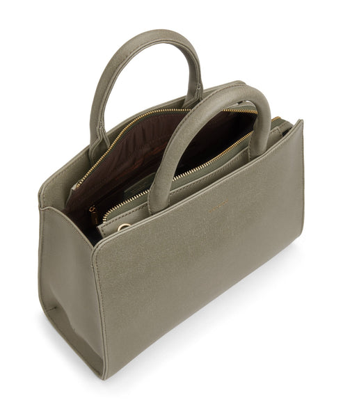 VON Vegan Satchel - Vintage | Color: Green - variant::sage