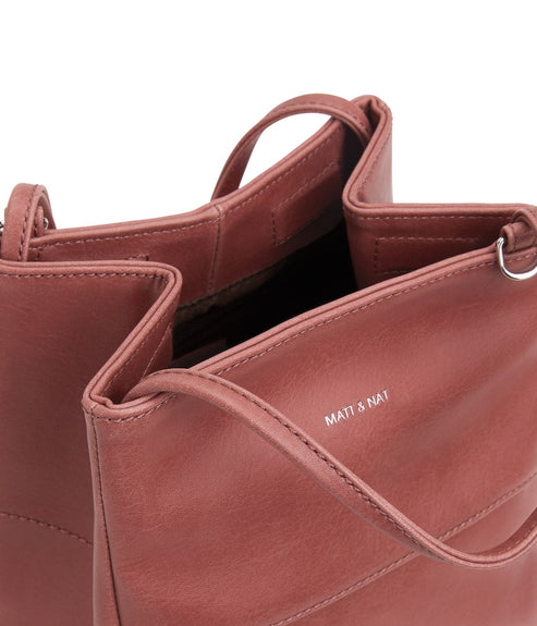 WILLASM Small Vegan Tote Bag - Vintage | Color: Pink - variant::heirloom