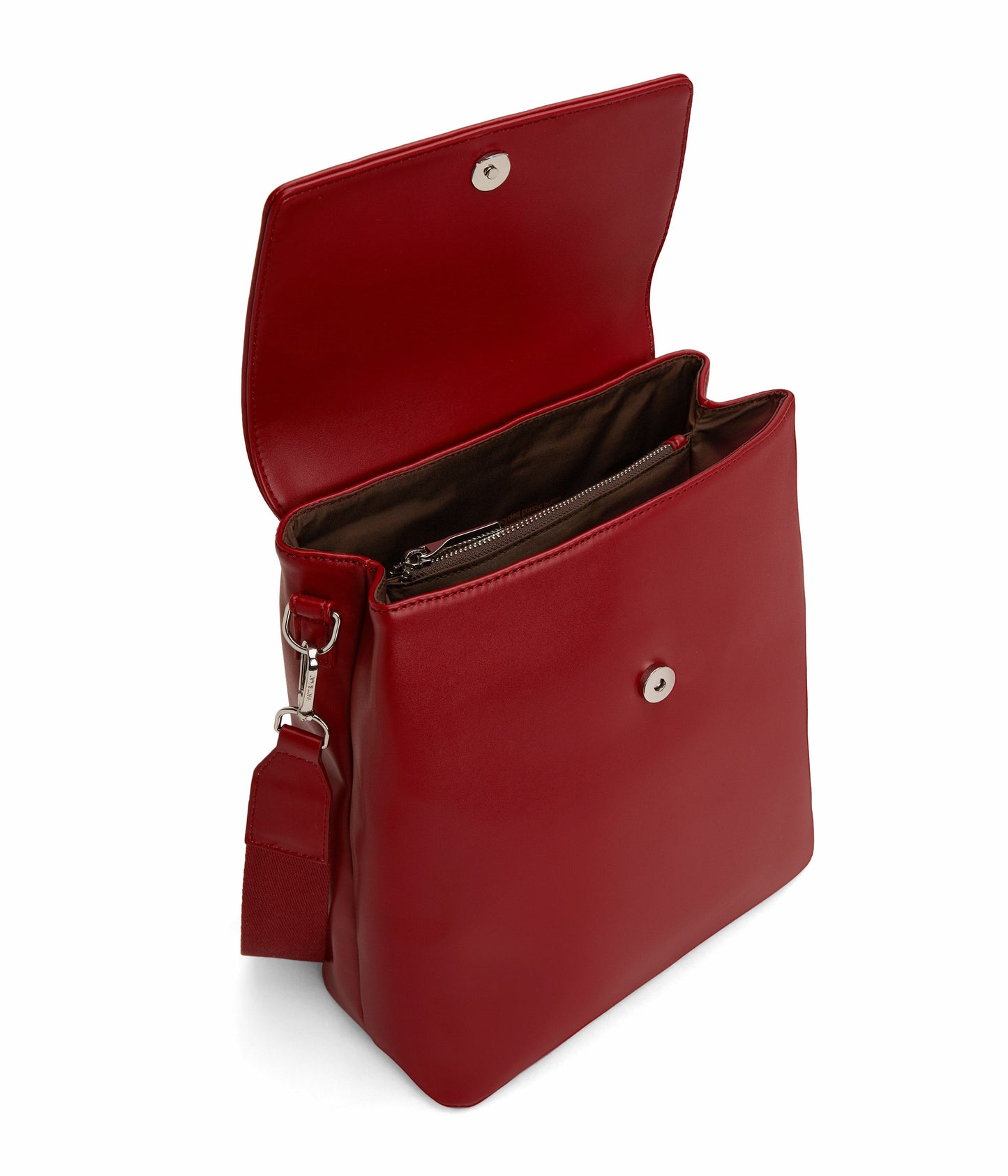 ANNEX Vegan Backpack - Loom | Color: Red - variant::plum