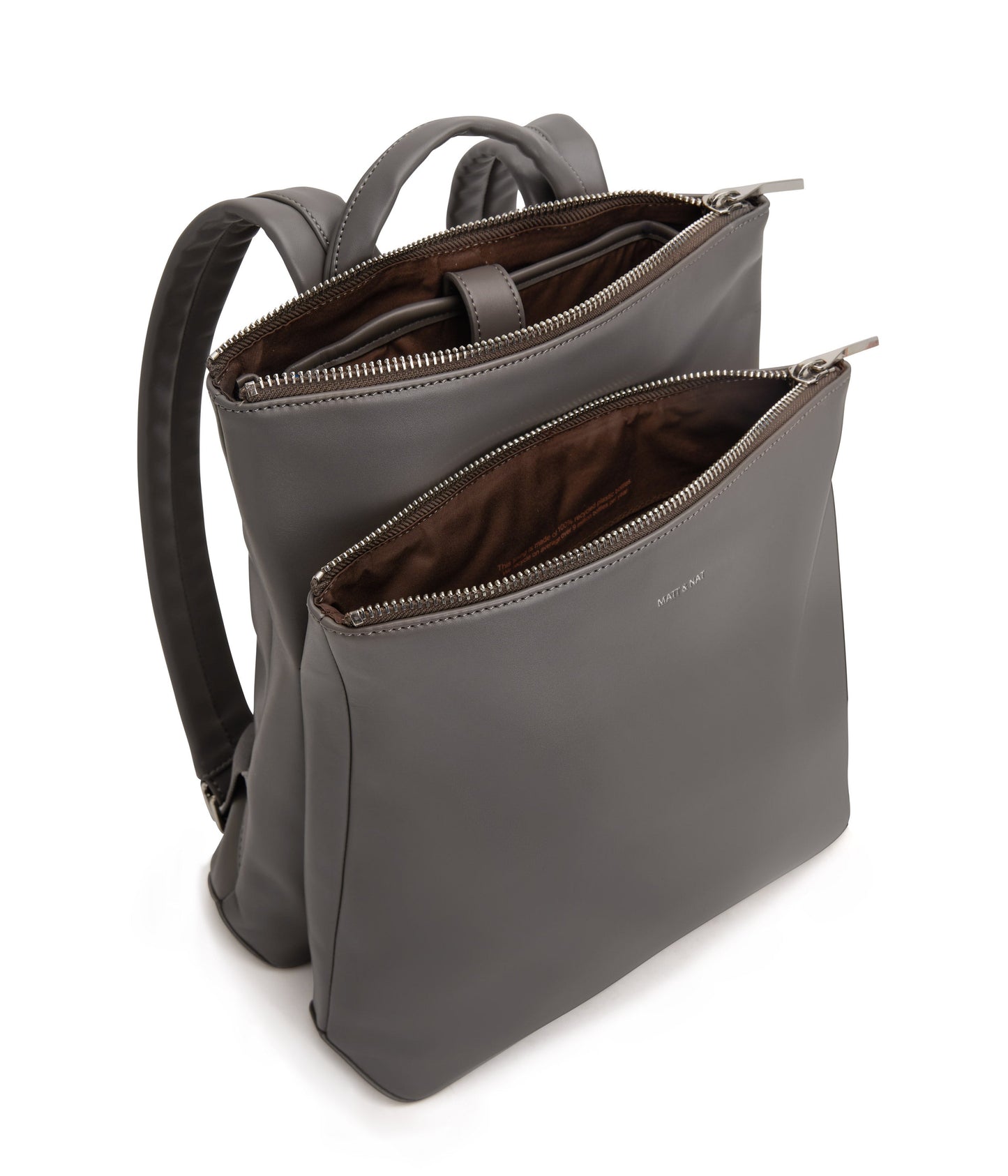 NARA Vegan Backpack - Loom | Color: Grey - variant::essence