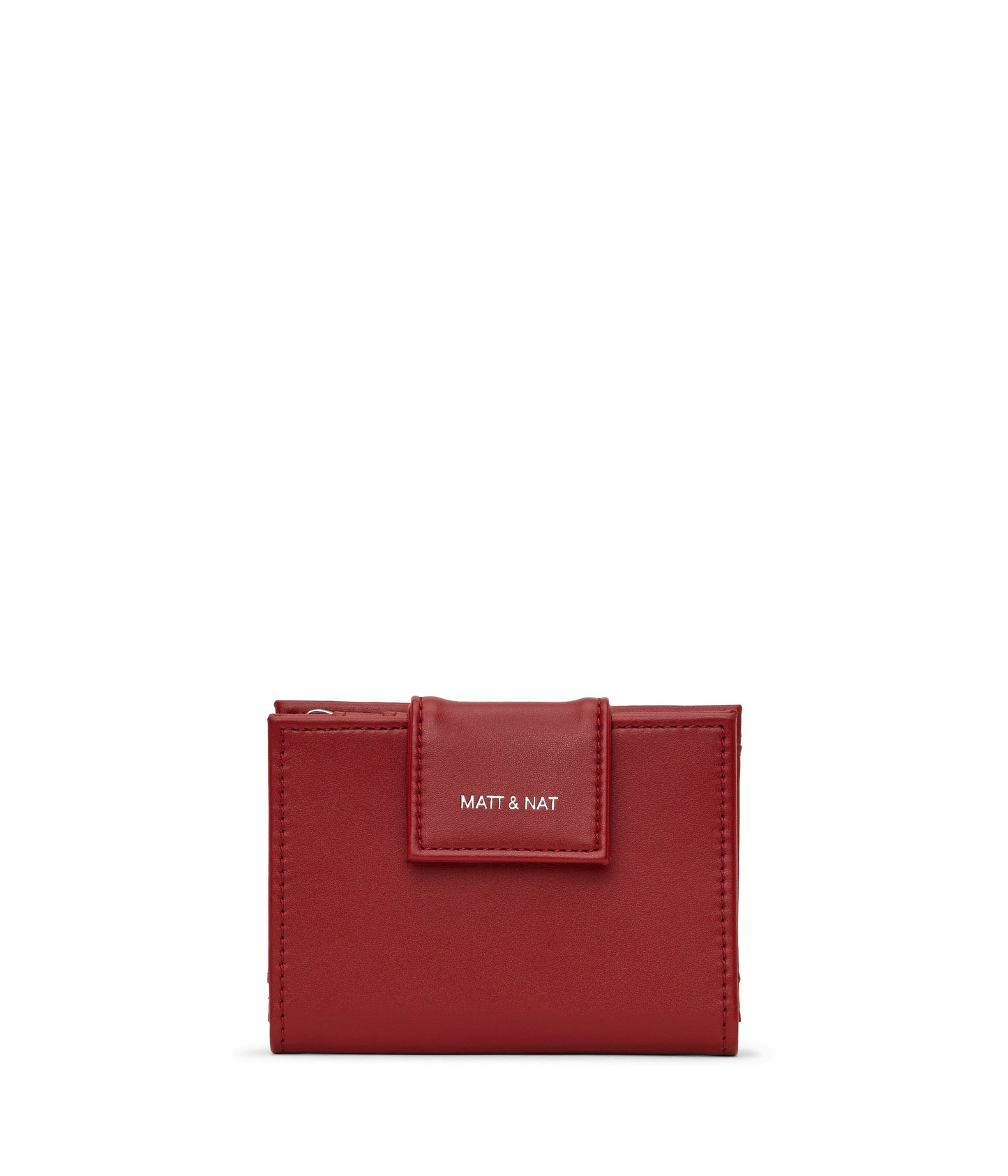 CRUISESM Small Vegan Wallet - Loom | Color: Red - variant::plum