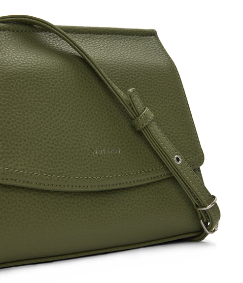 ERIKA Vegan Crossbody Bag - Purity | Color: Green - variant::meadow