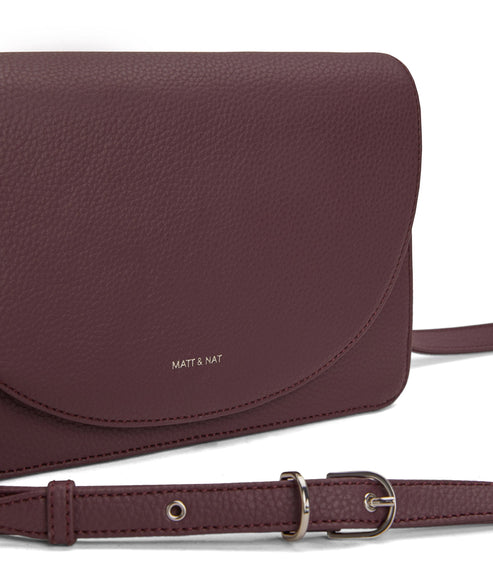 SOFI Vegan Crossbody Bag - Purity | Color: Purple - variant::moon