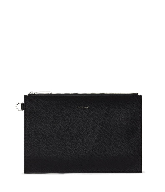 TAIKA Vegan Pouch Wallet - Purity | Color: Black - variant::black