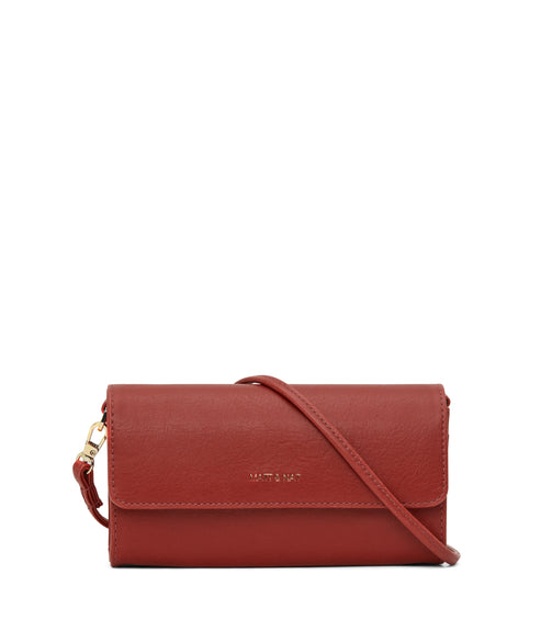 DREWMED Vegan Crossbody Bag - Vintage | Color: Red - variant::barn
