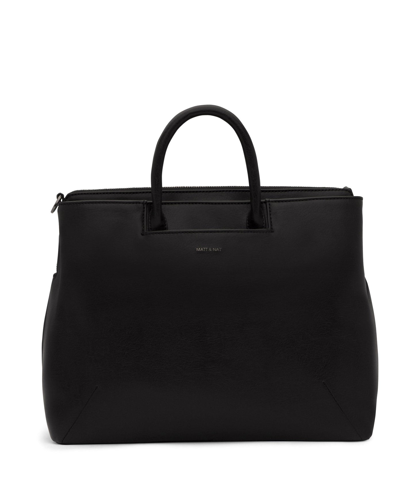 KINTLA Vegan Satchel - Vintage | Color: Black - variant::black