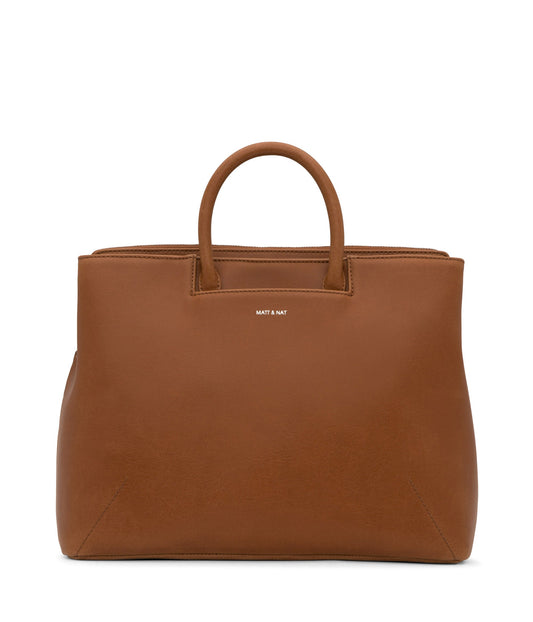 KINTLA Vegan Satchel - Vintage | Color: Brown - variant::chili