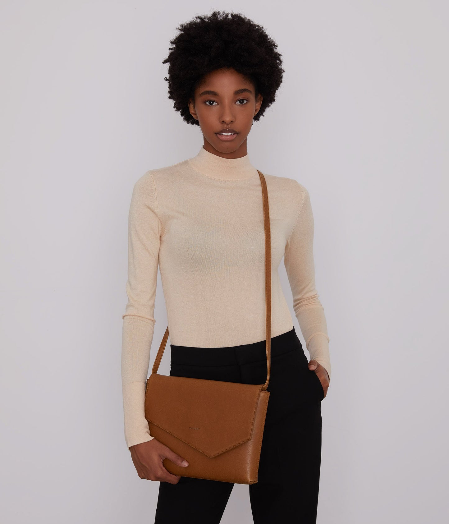 RIYA Vegan Clutch - Vintage | Color: Red - variant::barn