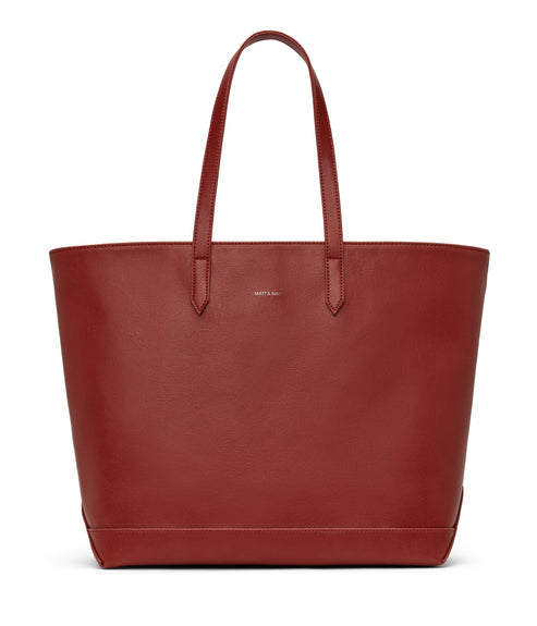 SCHLEPP Vegan Tote Bag - Vintage | Color: Red - variant::barn